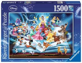 Puzzle Disney 1500 pezzi Ravensburger Il Magico Libro Delle Fiabe Disney -  Arsludica
