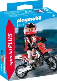 Playmobil 9357 Campione di Motocross | Playmobil Special Plus - Confezione