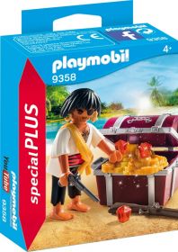 Playmobil 9358 Pirata con Scrigno del Tesoro (Playmobil Figures) (Playmobil)