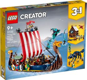 LEGO 31132 Nave vichinga e Jörmungandr | LEGO Creator
