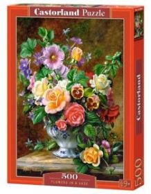 Puzzle 500 Pezzi Castorland Flowers in a Vase | Puzzle Fiori