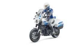 Moto Ducati Scrambler Polizia | Gioco Bruder
