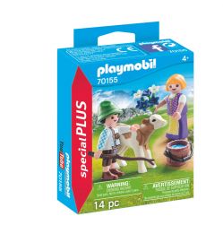 Playmobil 70155 Bambini con Vitellino (Playmobil Special Plus) su ARSLUDICA.com