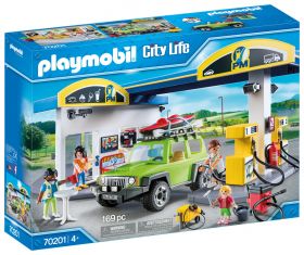 Playmobil 70201 Stazione di Servizio (Playmobil City Life) su ARSLUDICA.com