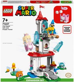 LEGO 71407 Pack Espansione Costume di Peach Gatto e Torre Ghiacciata | LEGO Super Mario