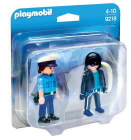 Playmobil 9218 Poliziotto e Ladro | Playmobil Figures - Confezione