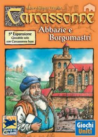 Carcassonne Abbazie e Borgomastri Espansione 5 Giochi Uniti | Gioco da Tavolo