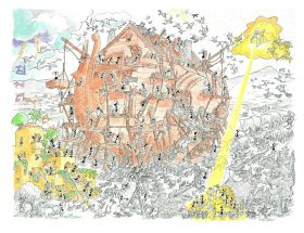 Puzzle Formiche 1000 pezzi Arca di Noé | Puzzle Fabio Vettori