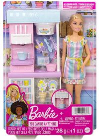 Barbie Gelateria Playset con bambola bionda | Mattel