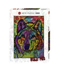 Puzzle 1000 Pezzi Heye Jolly Pets Wolf's Soul| Puzzle Animali - Confezione