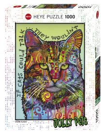 Puzzle 1000 Pezzi Heye Jolly Pets If Cats Could Talk | Puzzle Animali - Confezione