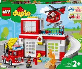 LEGO 10970 Caserma dei Pompieri ed elicottero | LEGO Duplo