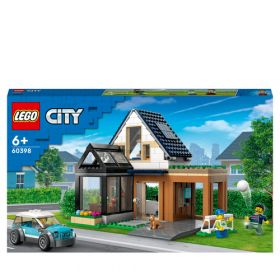 LEGO 60398 Villetta familiare e auto elettrica | LEGO City