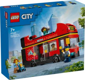 LEGO 60407 Autobus turistico rosso a due piani | LEGO City