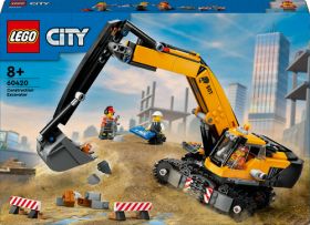 LEGO 60420 Escavatore da cantiere giallo | LEGO City