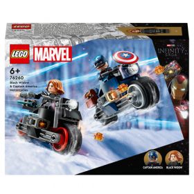 LEGO 76260 Motociclette di Black Widow e Captain America | LEGO Marvel