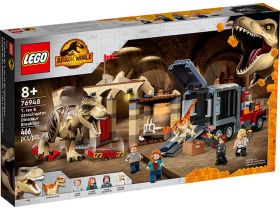 LEGO 76948 La Fuga del T. Rex e dell’Atrociraptor | LEGO Jurassic World - Confezione