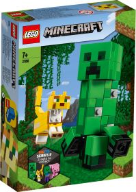 LEGO 21156 Maxi Figure Creeper e Gattopardo LEGO Minecraft su ARSLUDICA.com