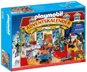 Playmobil 70188 Calendario dell'Avvento: Il Negozio dei Giocattoli di Natale | Playmobil Natale - Confezione