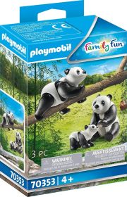Playmobil 70353 Famiglia di Panda (Playmobil Zoo)