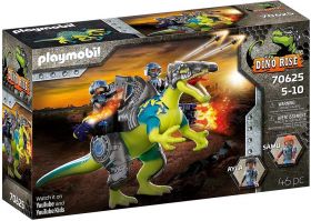 Playmobil 70625 Spinosauro: Potere della Doppia Difesa | Playmobil Dino Rise - Confezione