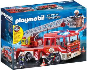 Playmobil 9463 Autoscala dei Vigili del Fuoco | Playmobil Vigili del Fuoco - Confezione