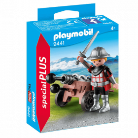 Playmobil 9441 Cavaliere Con Cannone (Playmobil Special Plus)