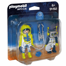 Playmobil 9492 Astronauta E Robot (Playmobil Space)