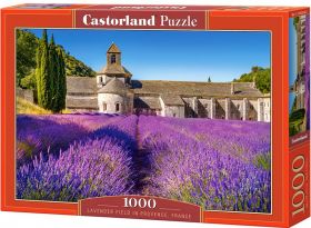 Puzzle 1000 pezzi Castorland Campi di Lavanda in Provenza | Puzzle Paesaggi