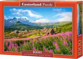 Puzzle 1000 pezzi Hala Gasienicowa, Tatras, Poland Castorland su arsludica.com
