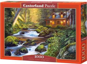 Puzzle 1000 pezzi Castorland Creek Side Comfort | Puzzle Paesaggi