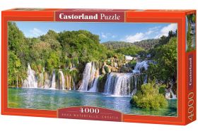 Puzzle 4000 pezzi Castorland Cascate di Krka, Croazia | Puzzle Paesaggi