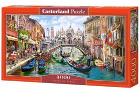Puzzle 4000 pezzi Castorland Fascino di Venezia | Puzzle Città Italia
