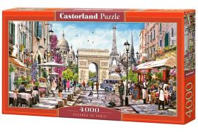 Puzzle 4000 pezzi Castorland Essenza di Parigi | Puzzle Città