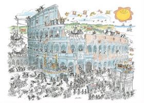 Puzzle Formiche 1000 pezzi Roma Colosseo | Puzzle Fabio Vettori