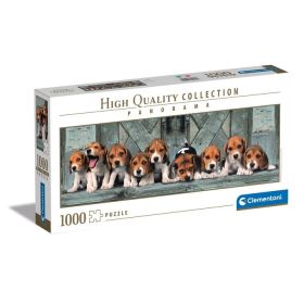 Puzzle 1000 Pezzi Clementoni Beagles | Puzzle Panorama Animali
