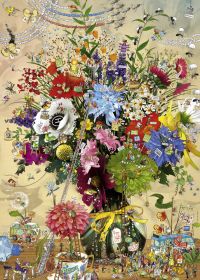 Puzzle 1000 pezzi Flower's Life, Degano Heye su ARSLUDICA.com