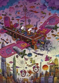 Puzzle 1000 pezzi Heye Fly with Me!, Mordillo su ARSLUDICA.com