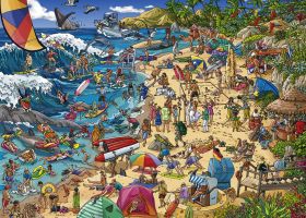 Puzzle 1000 pezzi Heye Seashore, Tanck | Puzzle Mare Composizioni - Immagini