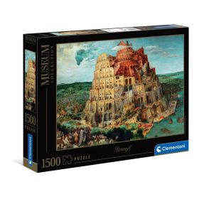 Puzzle 1500 Pezzi Clementoni Bruegel: The Tower of Babel | Puzzle Arte