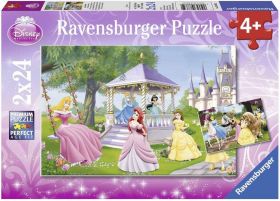 Puzzle 2x24 Pezzi Ravensburger Disney Princess