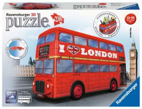 Puzzle 3D London Bus Gioco (Ravensburger 3D Puzzle)