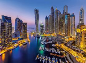 Puzzle Città 1000 pezzi Clementoni Dubai