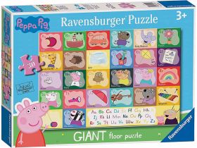 Puzzle 24 pezzi Giant Peppa Pig Alphabeter | Ravensburger
