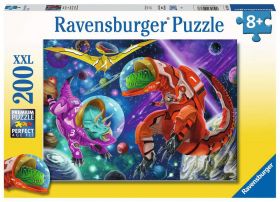 Puzzle 200 Pezzi XXL Ravensburger Dinosauri Spaziali | Puzzle per Bambini