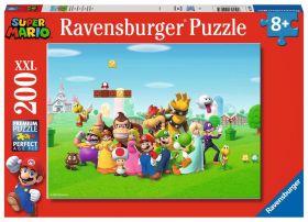 Puzzle 200 Pezzi XXL Ravensburger Super Mario | Puzzle per Bambini