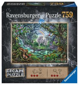 Puzzle 1000 Pezzi Ravensburger Unicorno| Puzzle Escape - Confezione