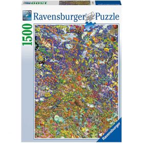 Puzzle 1500 Pezzi Ravensburger Arcobaleno di Pesci | Puzzle Composizioni