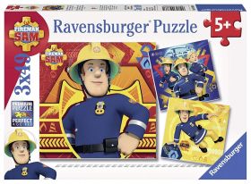 Sam il Pompiere (Puzzle 3x49 pezzi Ravensburger)