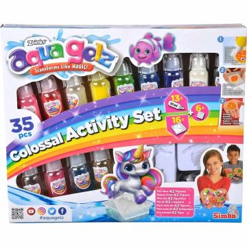AQUA GELZ Colossal Set 13 Tubetti 30ml con 16 Stampini 8+